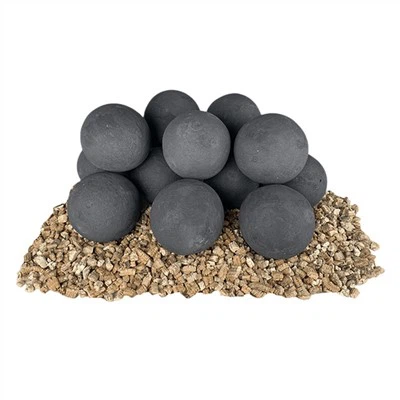 Ceramic Fire Balls Modern Accessory For Fireplaces
